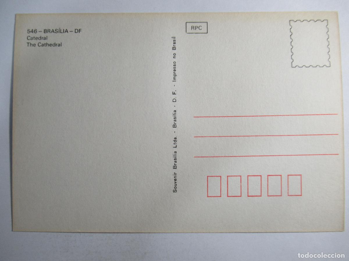 Postales: Brasil - Catedral - S/C - Foto 2