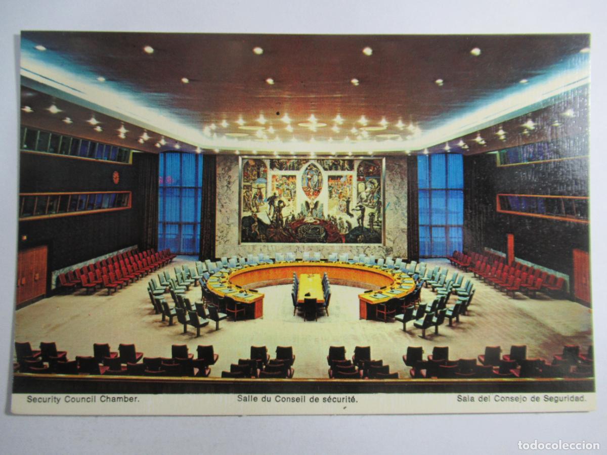 Postales: United Nations - Security Council Chamber - S/C - Foto 1