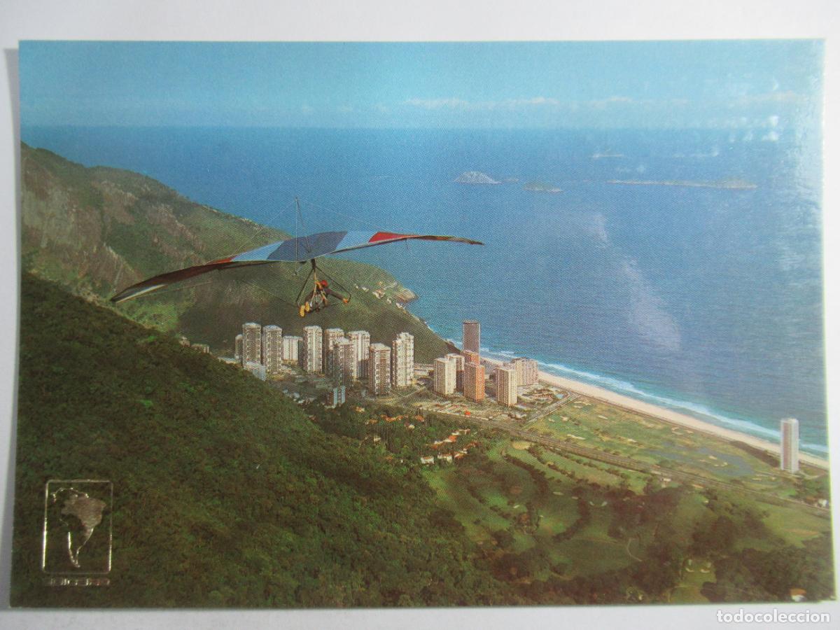 Postales: Brasil - R&iacute;o de Janeiro - Asa Delta e S&acirc;o Conrado - S/C