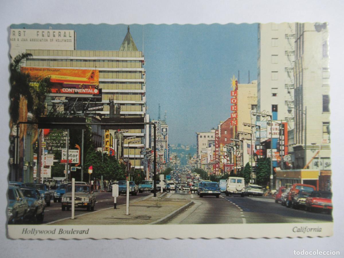 Postales: Hollywood Boulevard - California - S/C