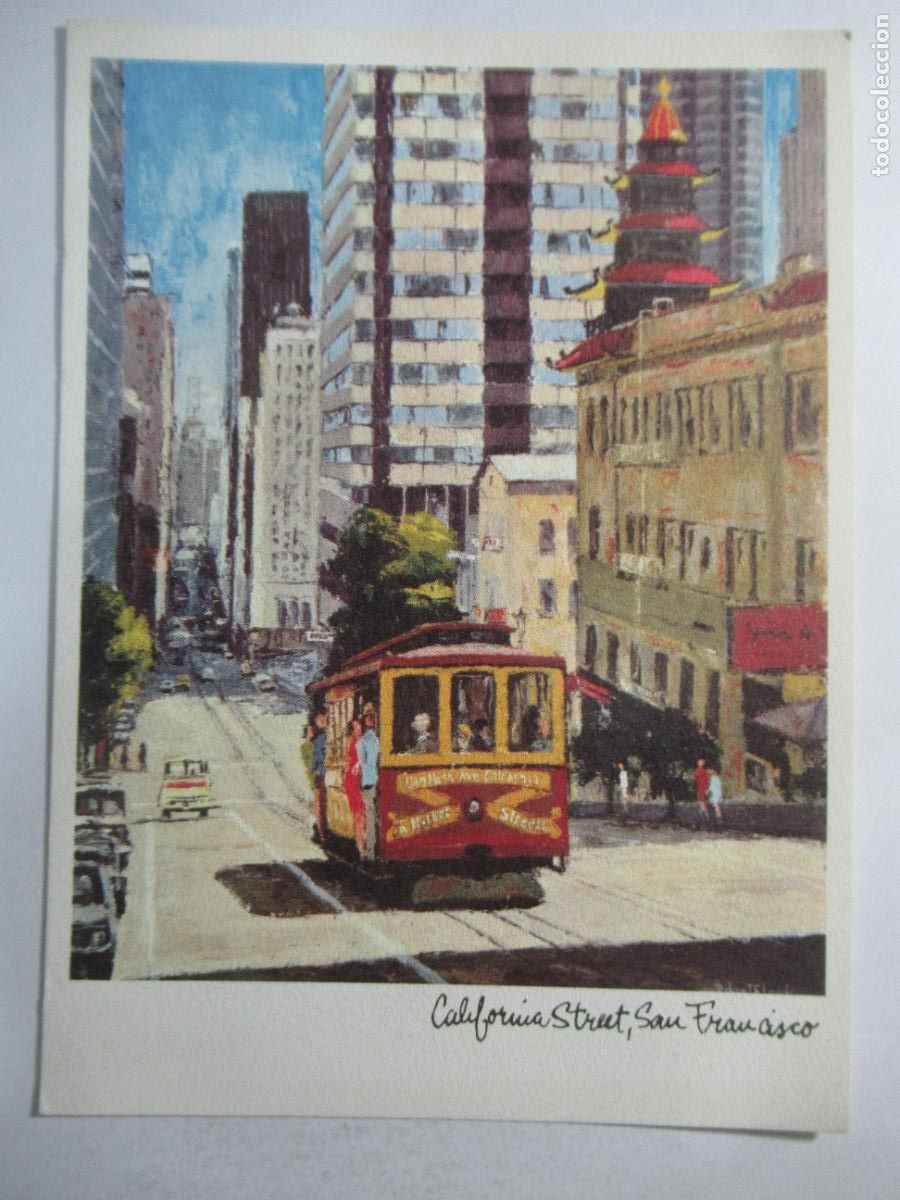 Postales: San Francisco - California Street - S/C