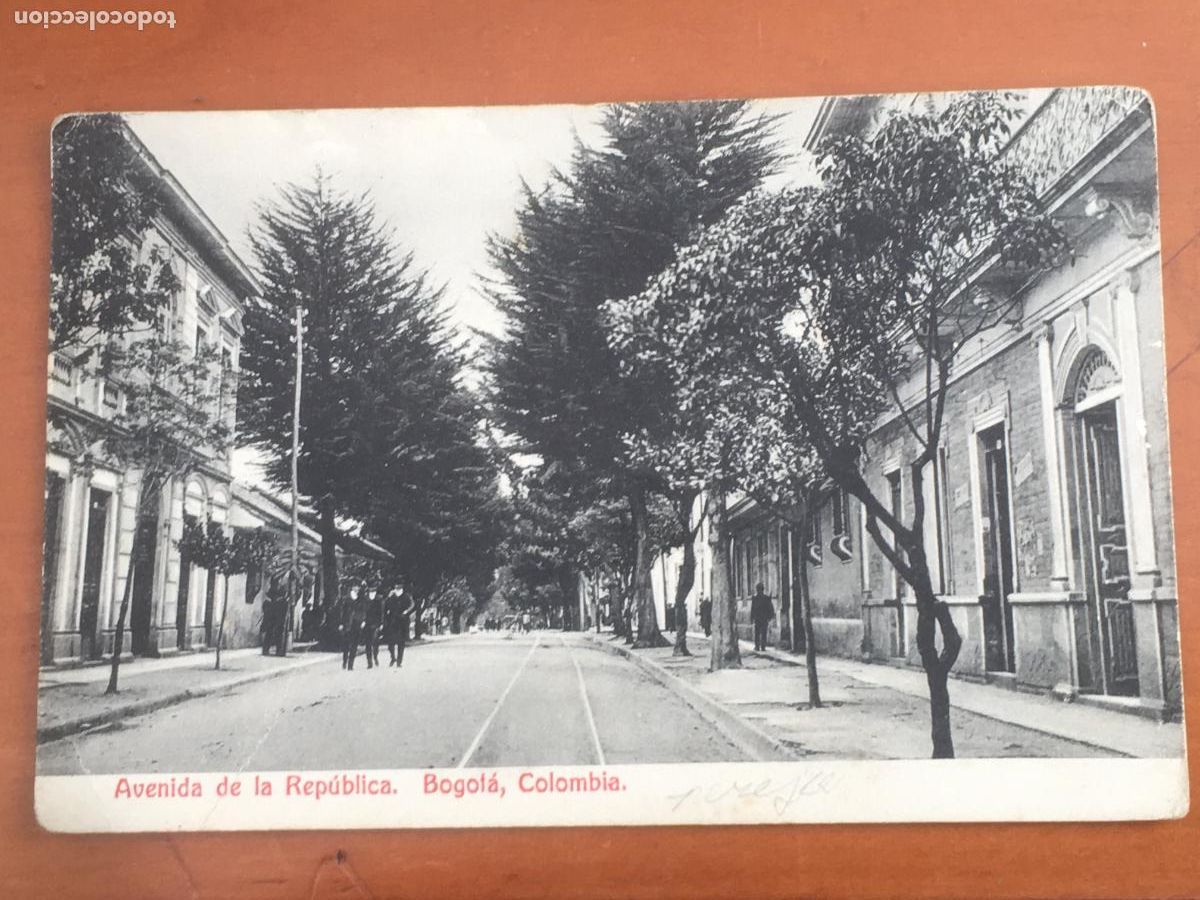 Postales: avenida de la republica bogota colombia postal original antigua