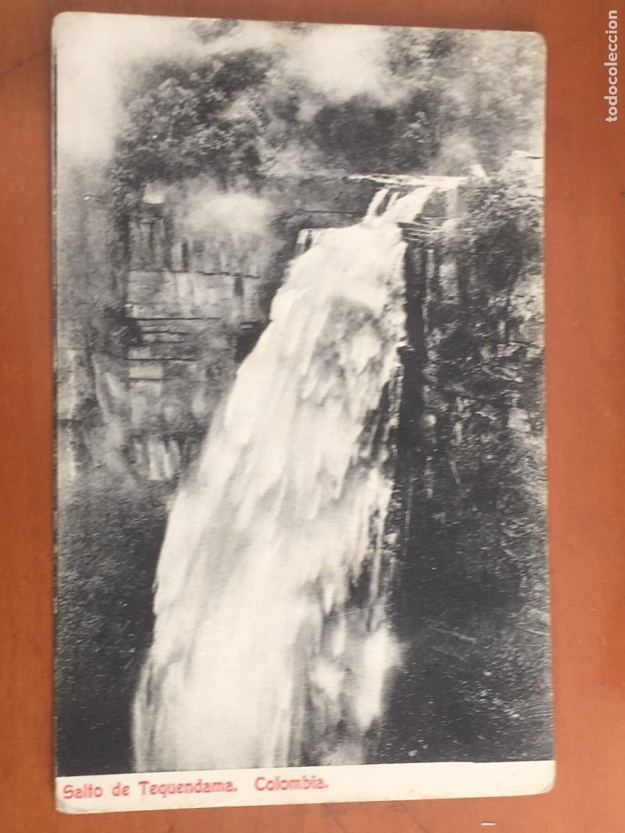 Postales: salto de tequendama colombia postal original antigua