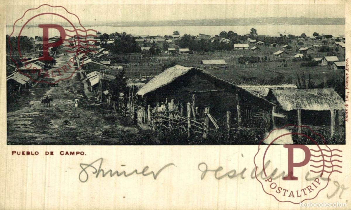 Postales: ARGENTINA. PUEBLO DE CAMPO. - Foto 1