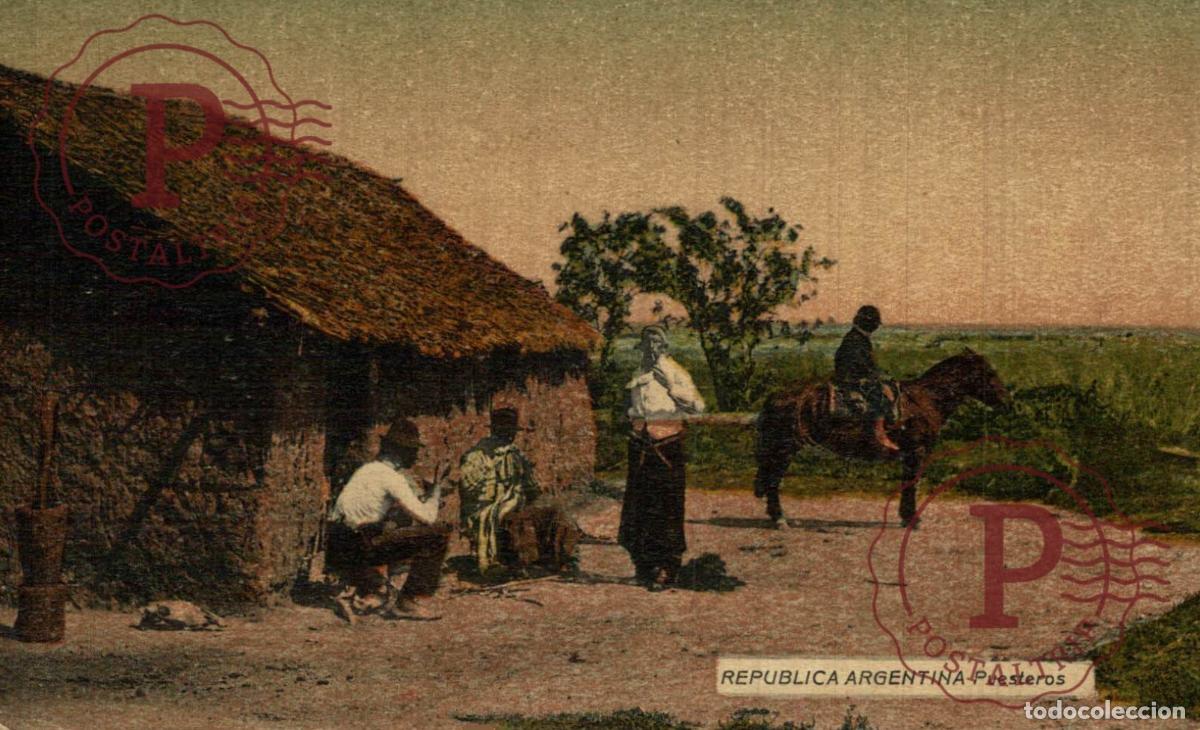 Postales: REPUBLICA ARGENTINA. PUESTEROS.