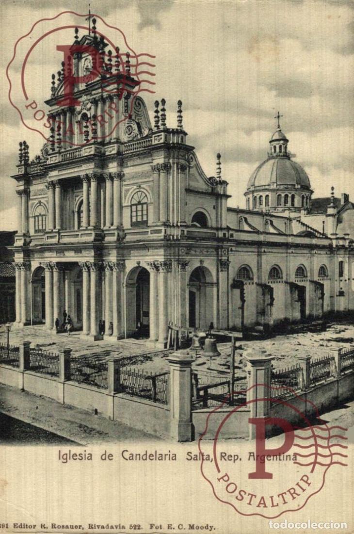 Postales: ARGENTINA. Iglesia de Candelaria. Salta