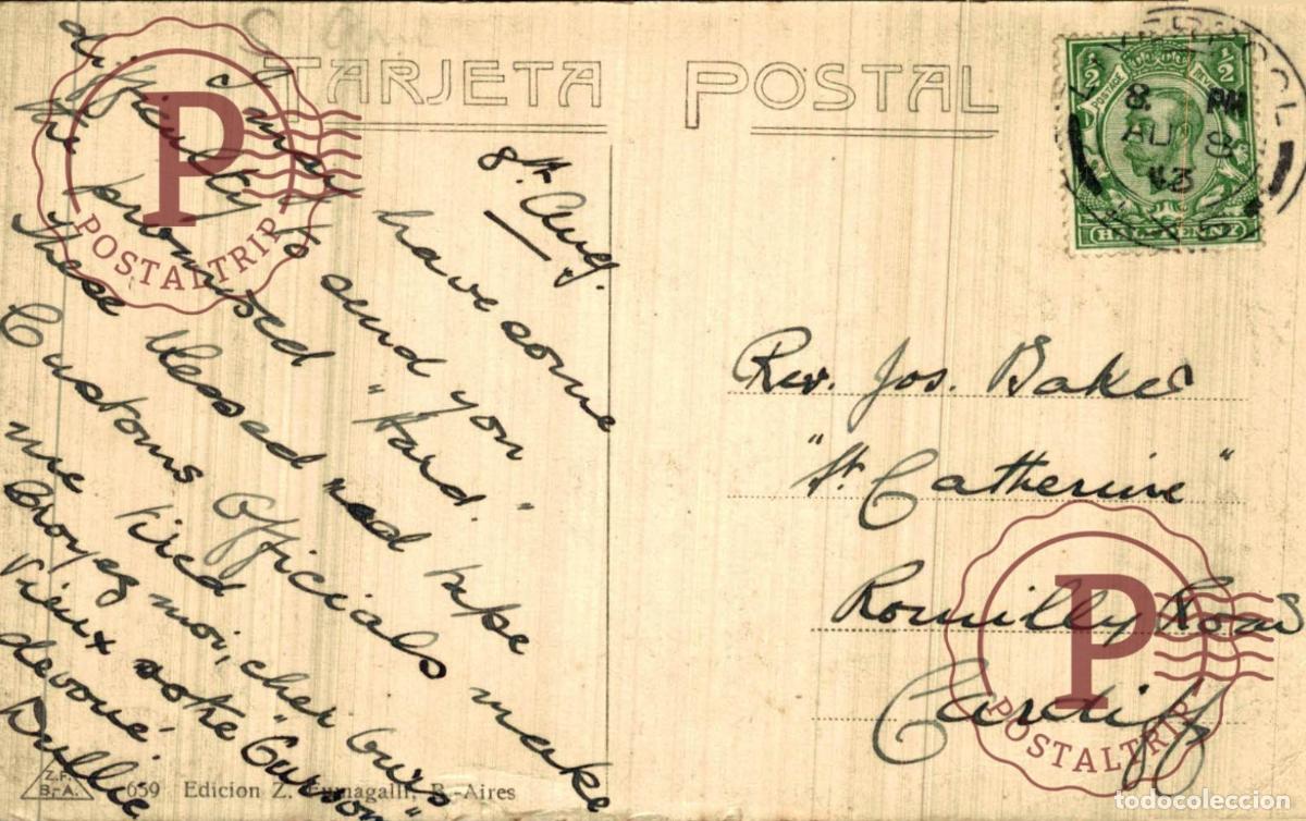 Postales: ARGENTINA. Arando, Rep&uacute;blica Argentina. - Foto 3