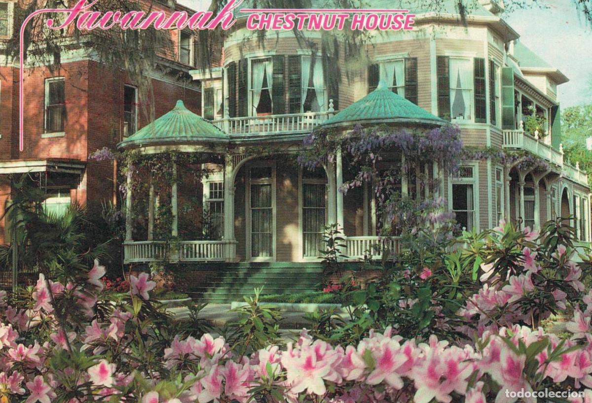 Postales: TARJETA POSTAL - CHESTNUT HOUSE - SAVANNAH - GEORGIA - ESTADOS UNIDOS - ESCRITA - CIRCULADA