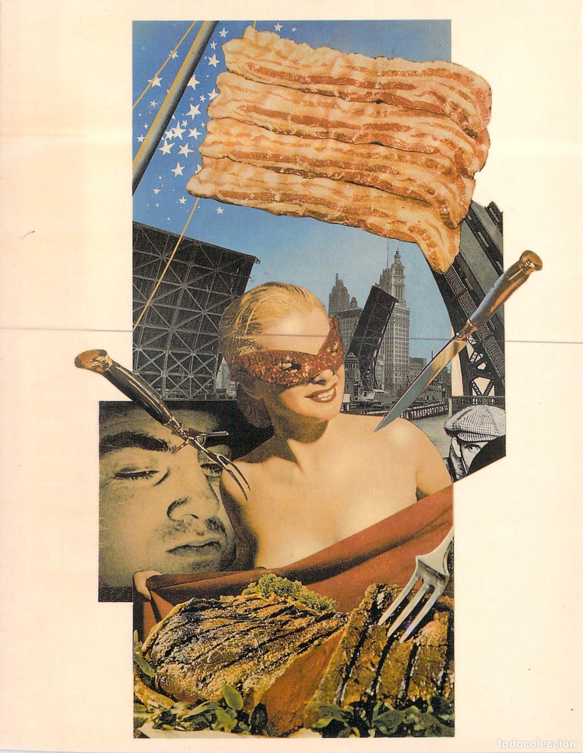 Postales: Postal de Arte Josep Renau - Miss Bistec de Chicago - Fata Morgana USA