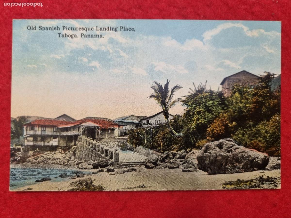 Postales: POSTAL PANAMA PUEBLO TABOGA ORIGINAL P2496