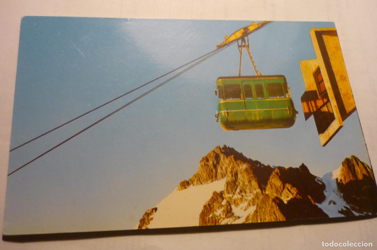 Postales: postal extranjera andes venezolanos teleferico pico espejo cm