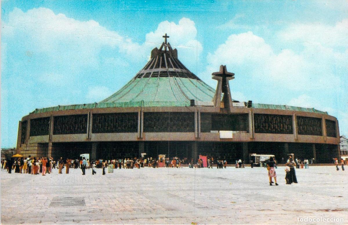 Postales: Postal Nueva Bas&iacute;lica de Guadalupe Ciudad de M&eacute;xico