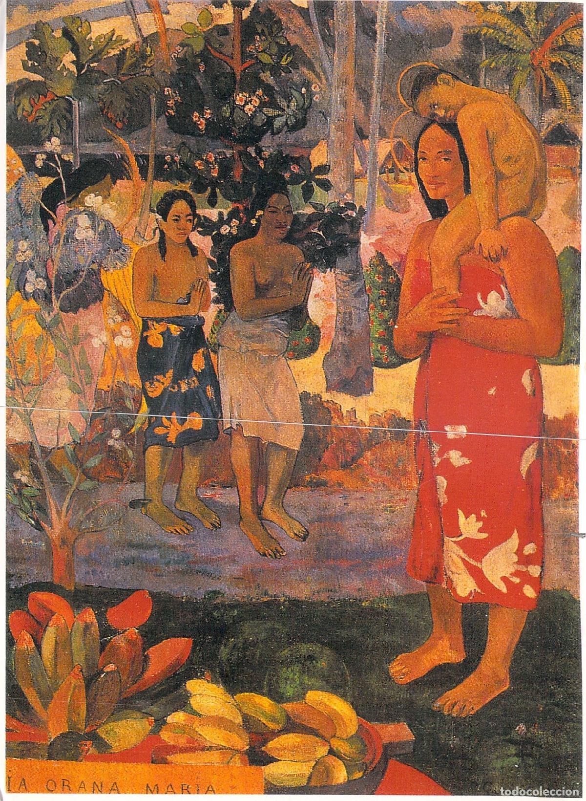 Postales: Postal de Arte Paul Gauguin Ia Orana Maria Tahiti