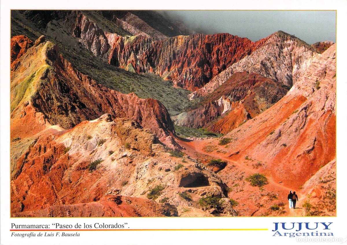 Postales: Postal de Purmamarca Paseo de los Colorados Jujuy Argentina