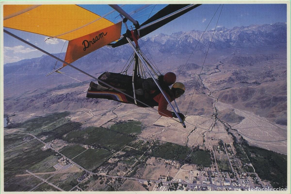 Postales: Ala Delta en el Valle de Owens. Sierra Nevada e Inyo. California. Sin circular. ED. TIR