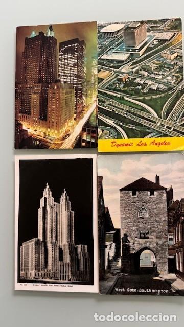 Postales: 4 Postales antiguas, lugares