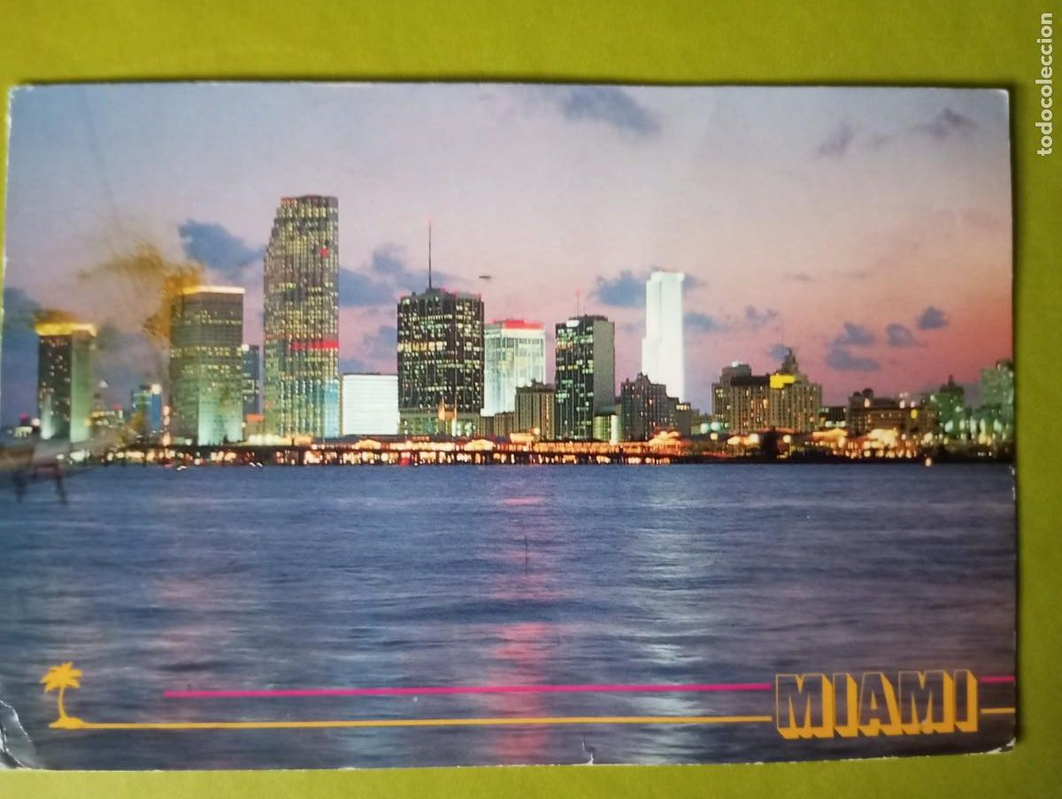 Postales: POSTAL DE FLORIDA, MIAMI, CIRCULADA - Foto 1