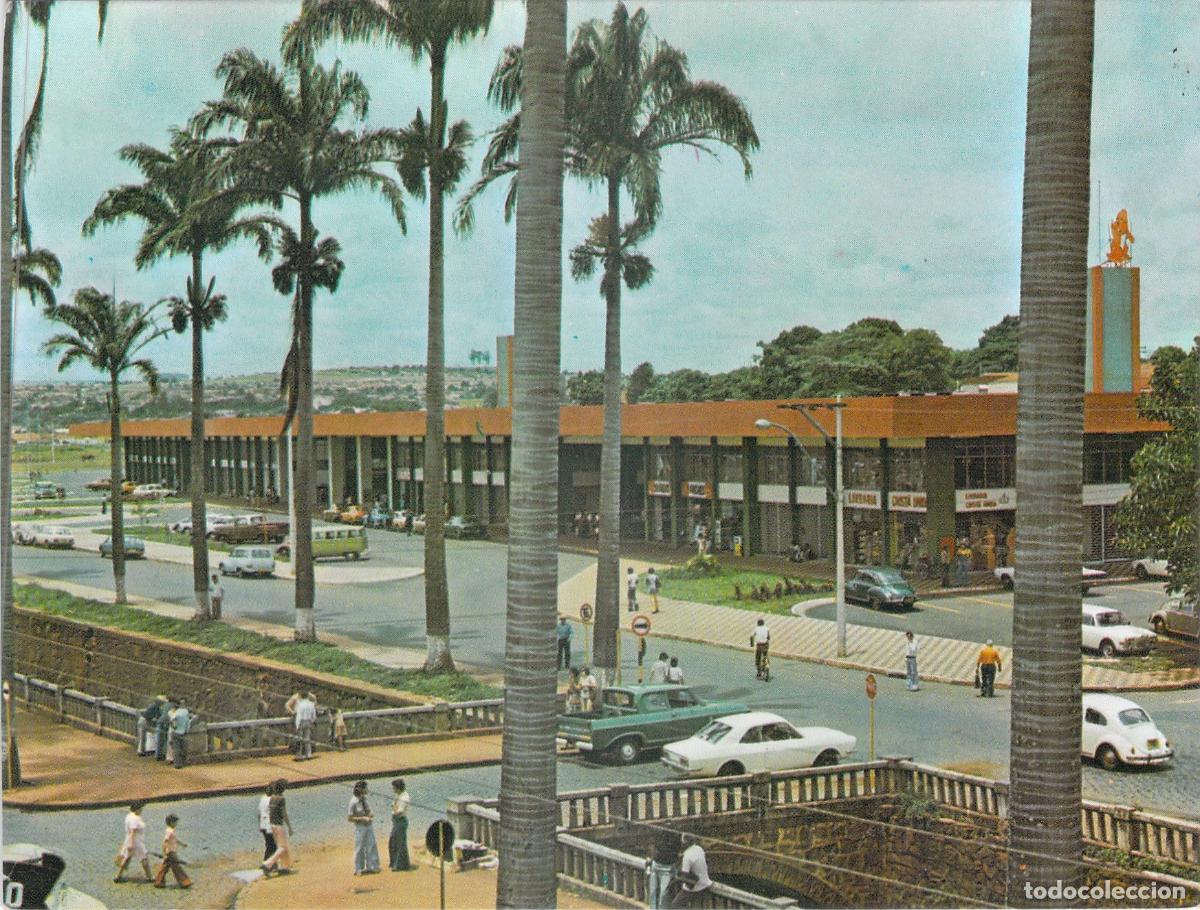 Postales: Postal de Ribeir&atilde;o Preto Brasil Estaci&oacute;n Rodoviaria y Shopping Center