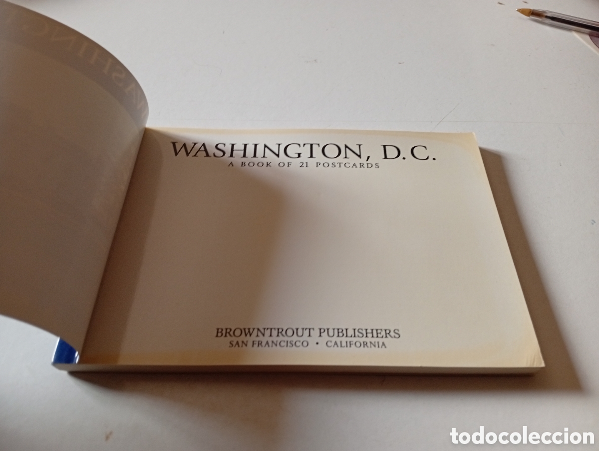 Postales: Libro con 21 postales Washington D.C. - Foto 3