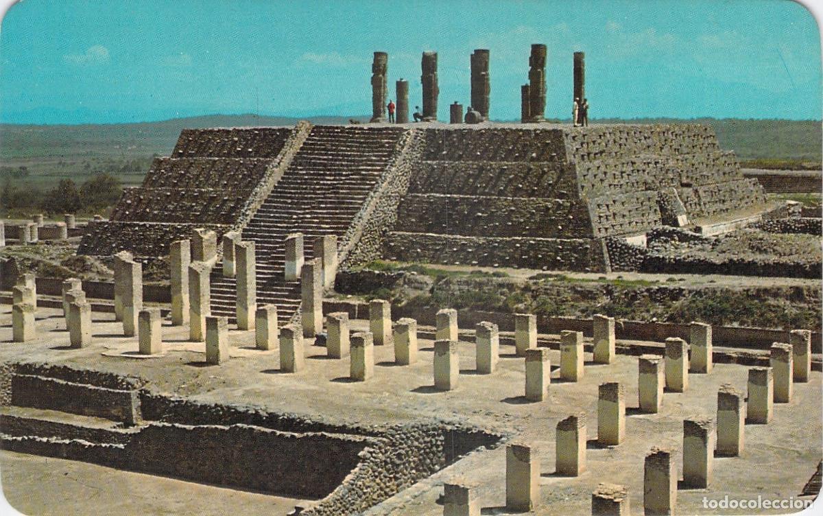 Postales: Postal Panor&aacute;mica de la Zona Arqueol&oacute;gica de Tula Hidalgo