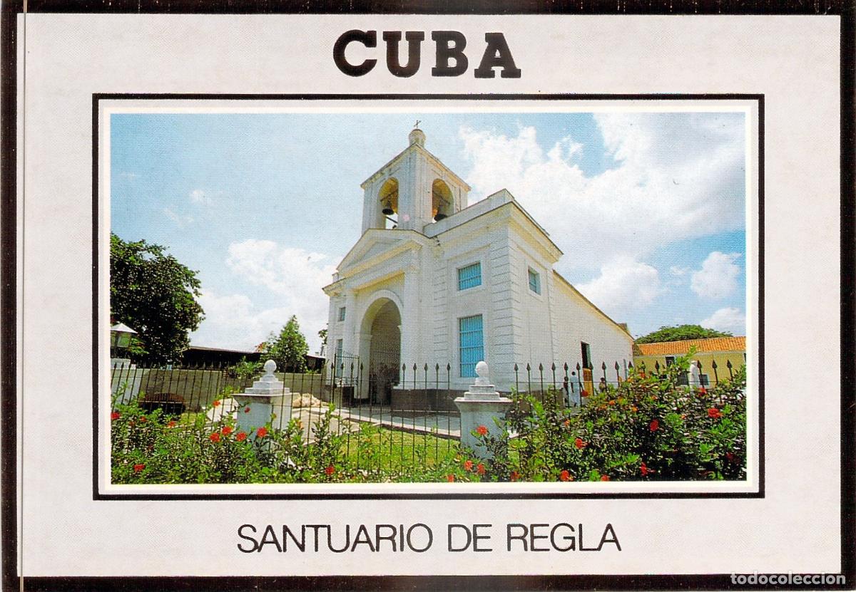 Postales: Postal del Santuario de Regla, Iglesia Parroquial en La Habana, Cuba