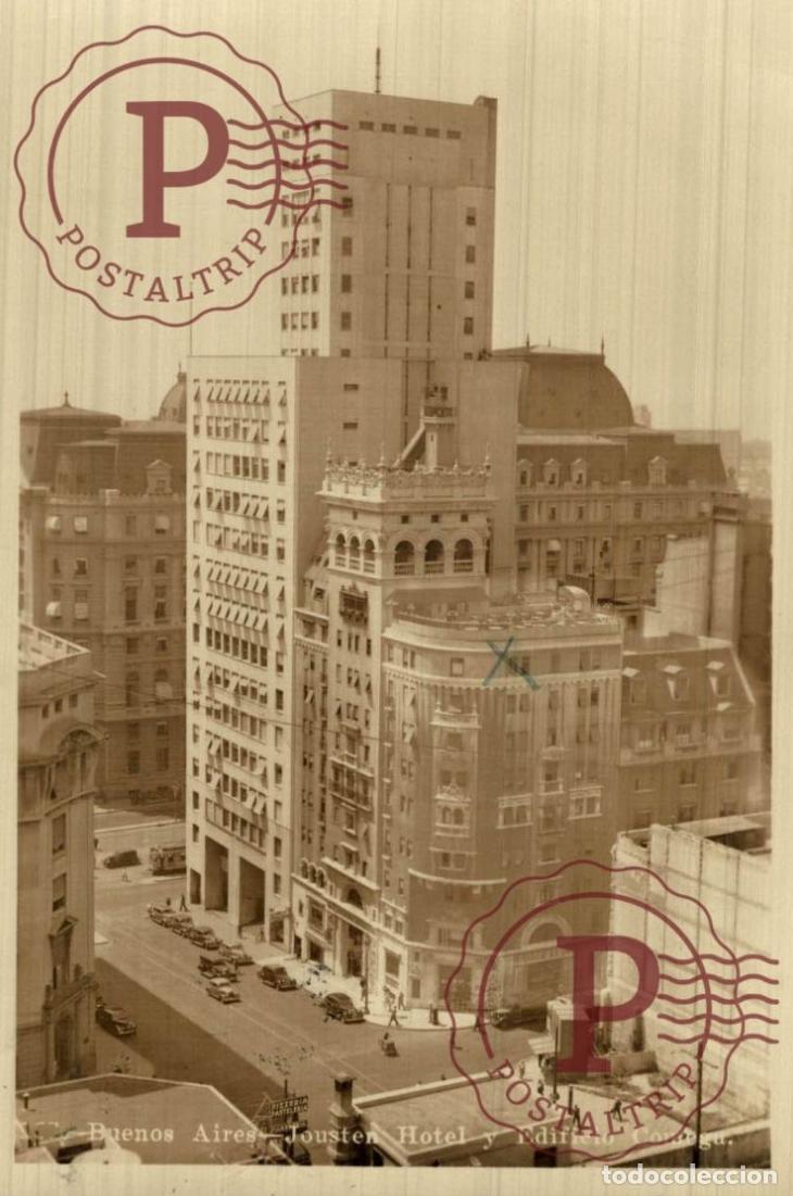 Postales: ARGENTINA. Buenos Aires. Jousten Hotel y Edificio Comega - Foto 1