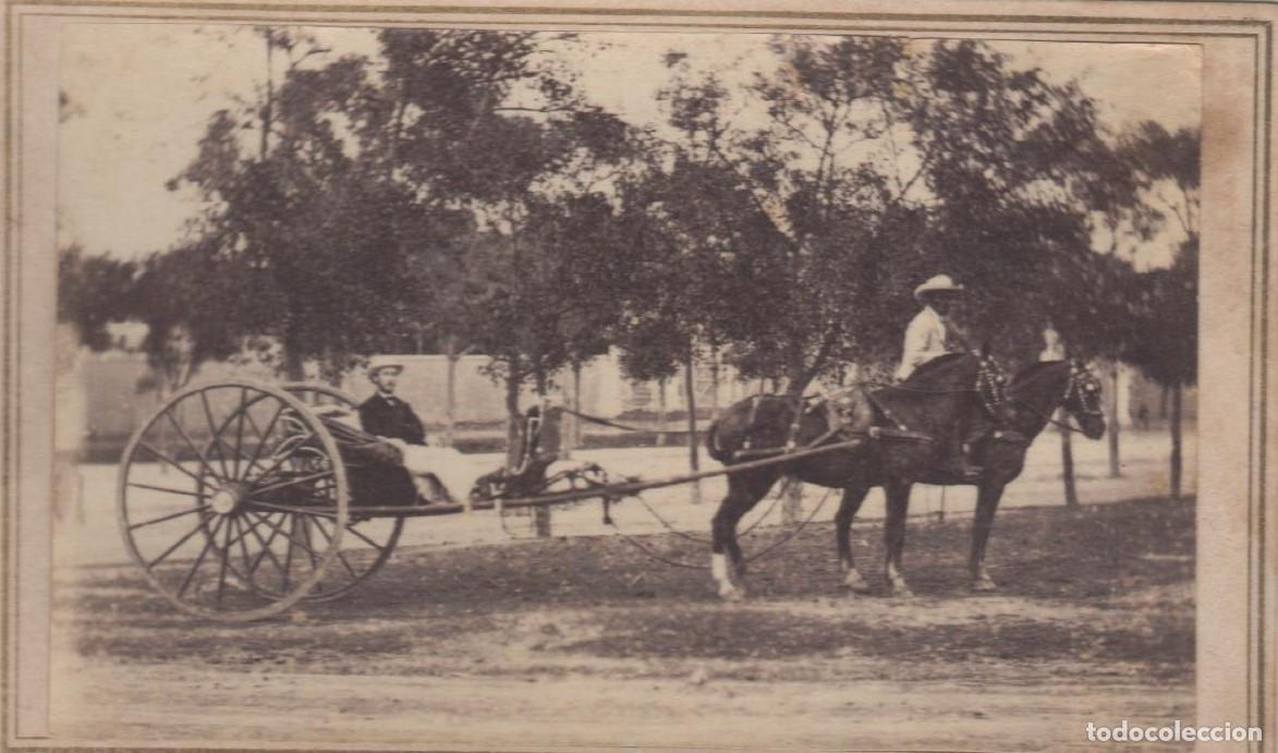 Postales: Hacia 1860 Habana.Cuba.Volanta L&aacute;mina moderna sacada de una carte visite 20 x 30 cm Muy decora