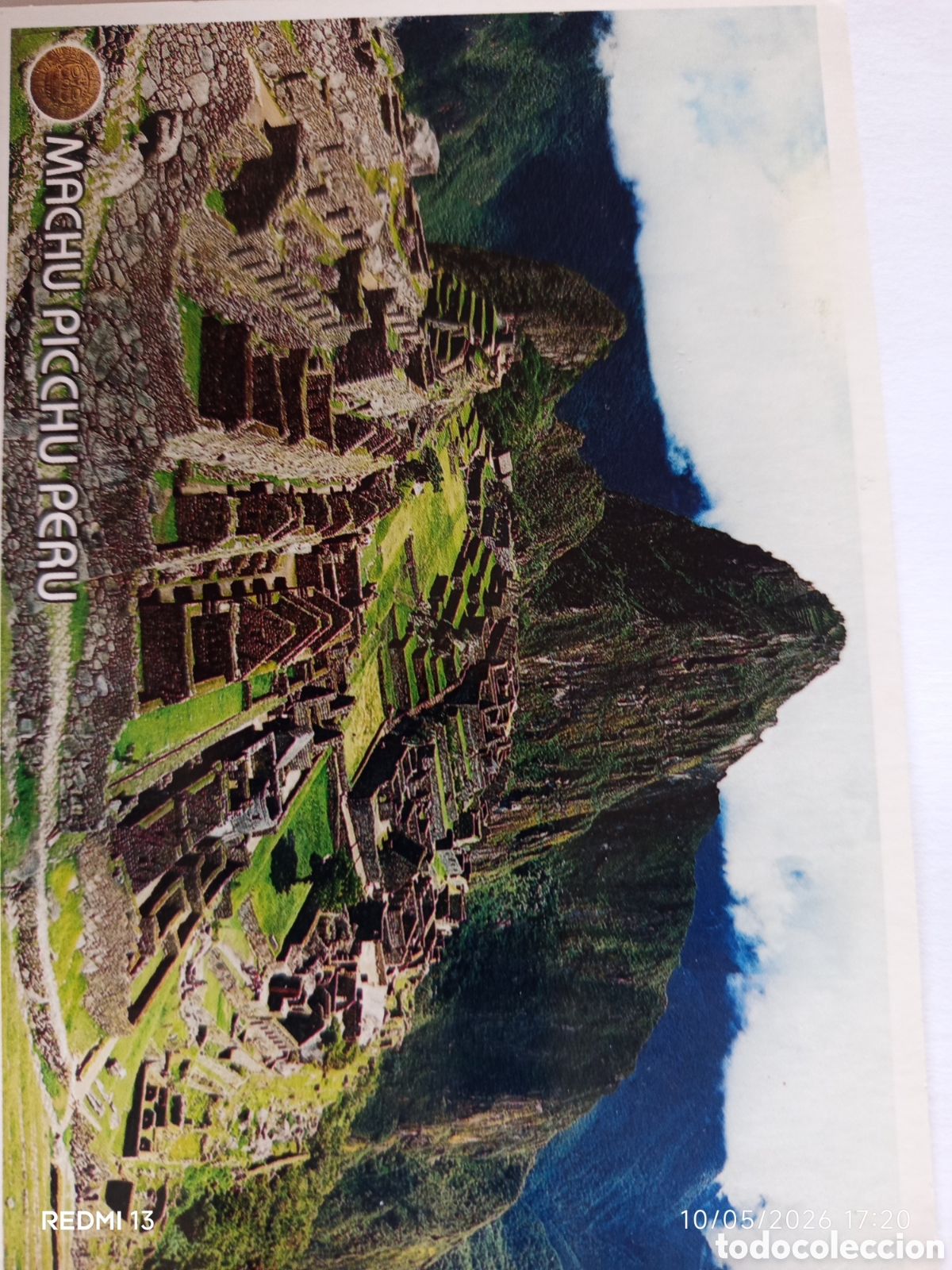 Postales: Lote 4 Postales de Per&uacute;