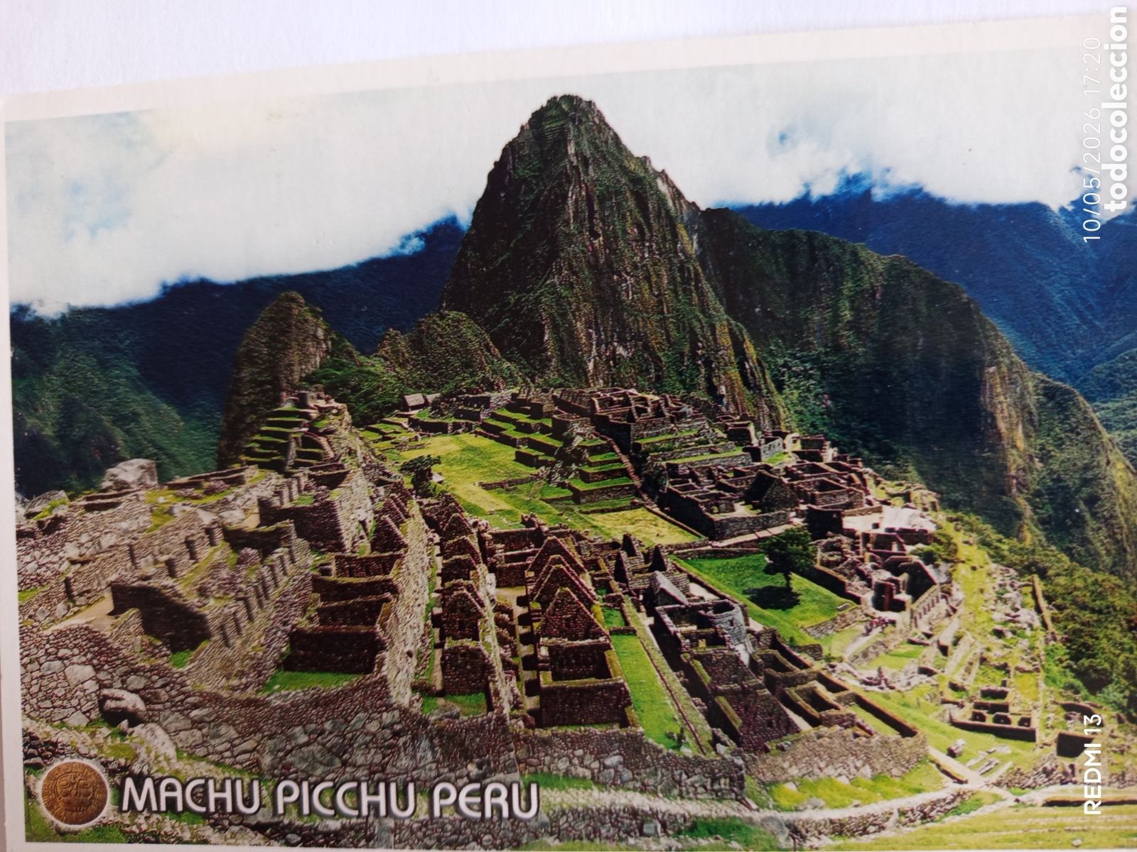 Postales: Lote 4 Postales de Per&uacute;
