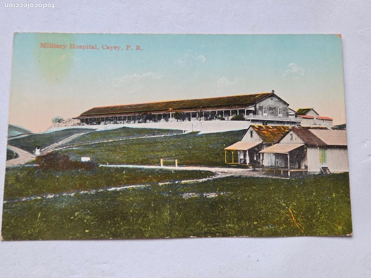 Postales: PUERTO RICO - MILITARY HOSPITAL - CAYEY - COLOREADA - LIEBIG