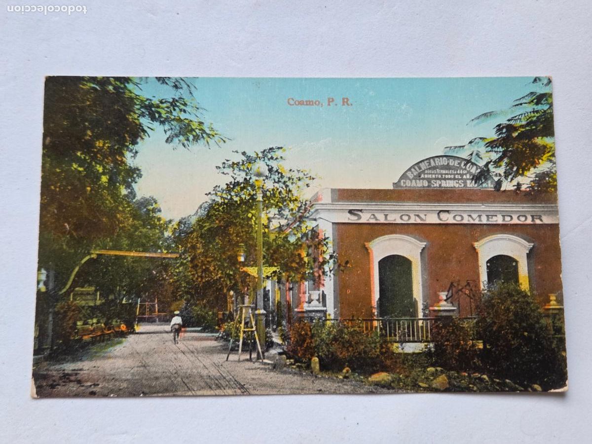 Postales: PUERTO RICO - COAMO - BALNEARIO - COLOREADA - LIEBIG