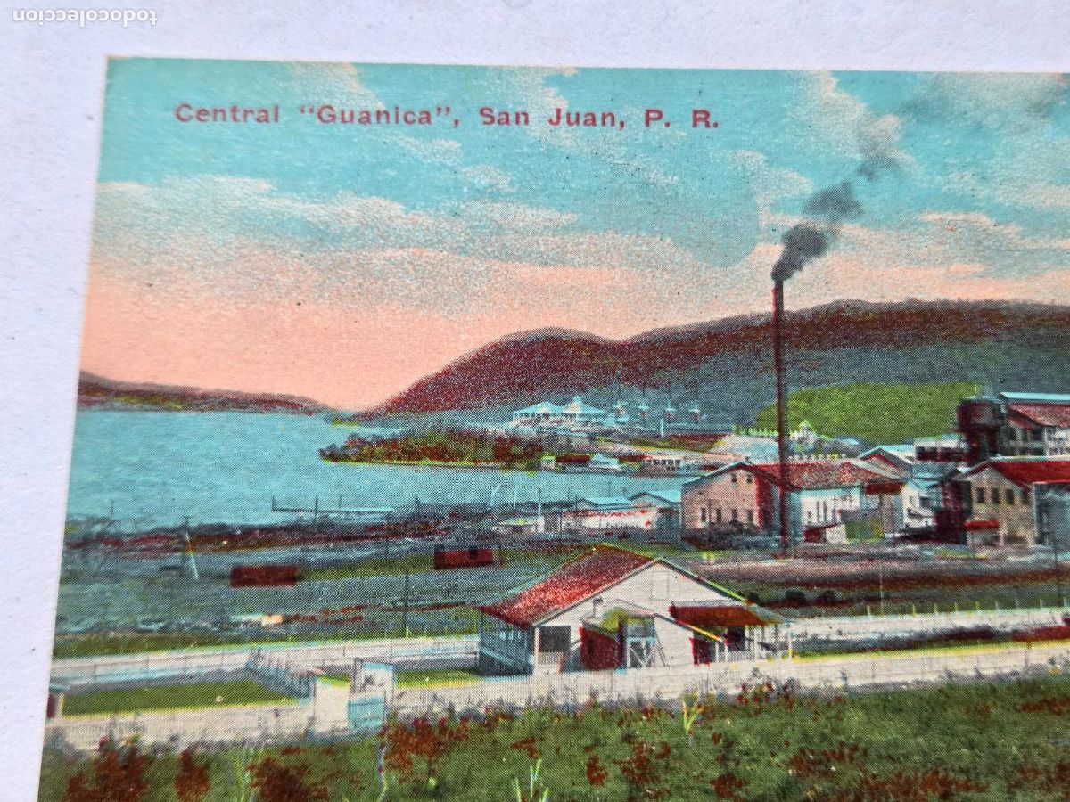 Postales: PUERTO RICO - CENTRAL GUANICA - COLOREADA - BOSSELMAN