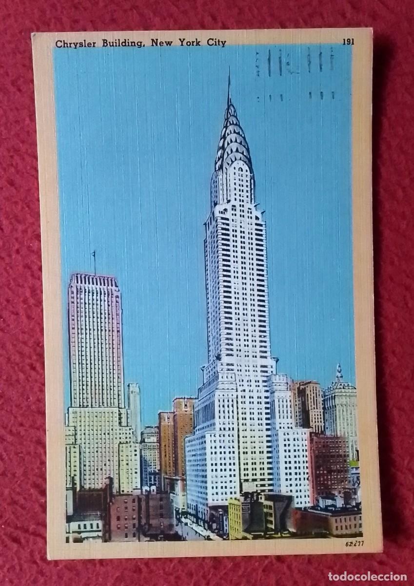 Postales: POSTAL POST CARD CHRYSLER BUILDING EDIFICIO NEW NUEVA YORK CITY USA RASCACIELOS ESTADOS UNIDOS EEUU.