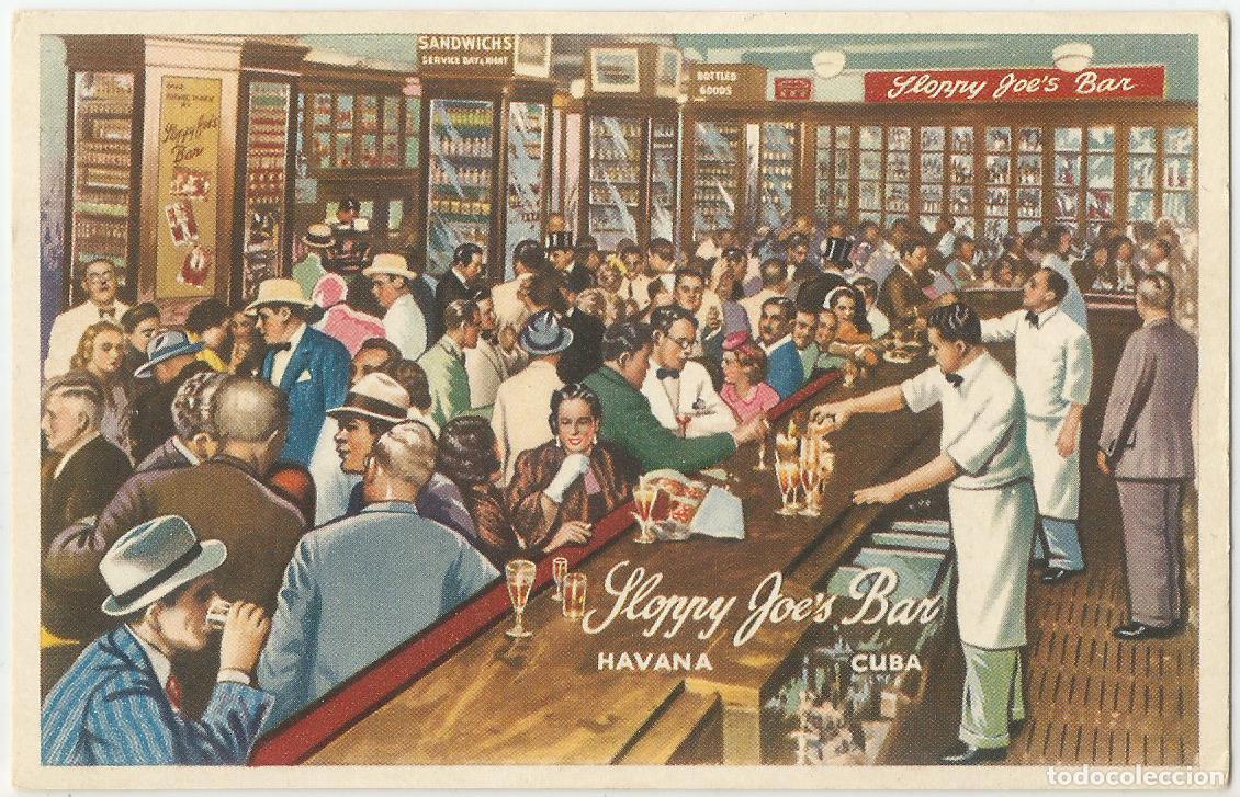 Postales: Cuba, Postal Publicitaria, Sloppy Joe&acute;s Bar, Nueva