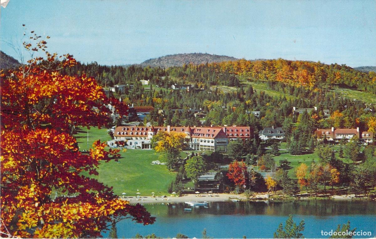 Postales: Postal Tur&iacute;stica del Hotel Chantecler en Oto&ntilde;o, Sainte-Ad&egrave;le, Quebec