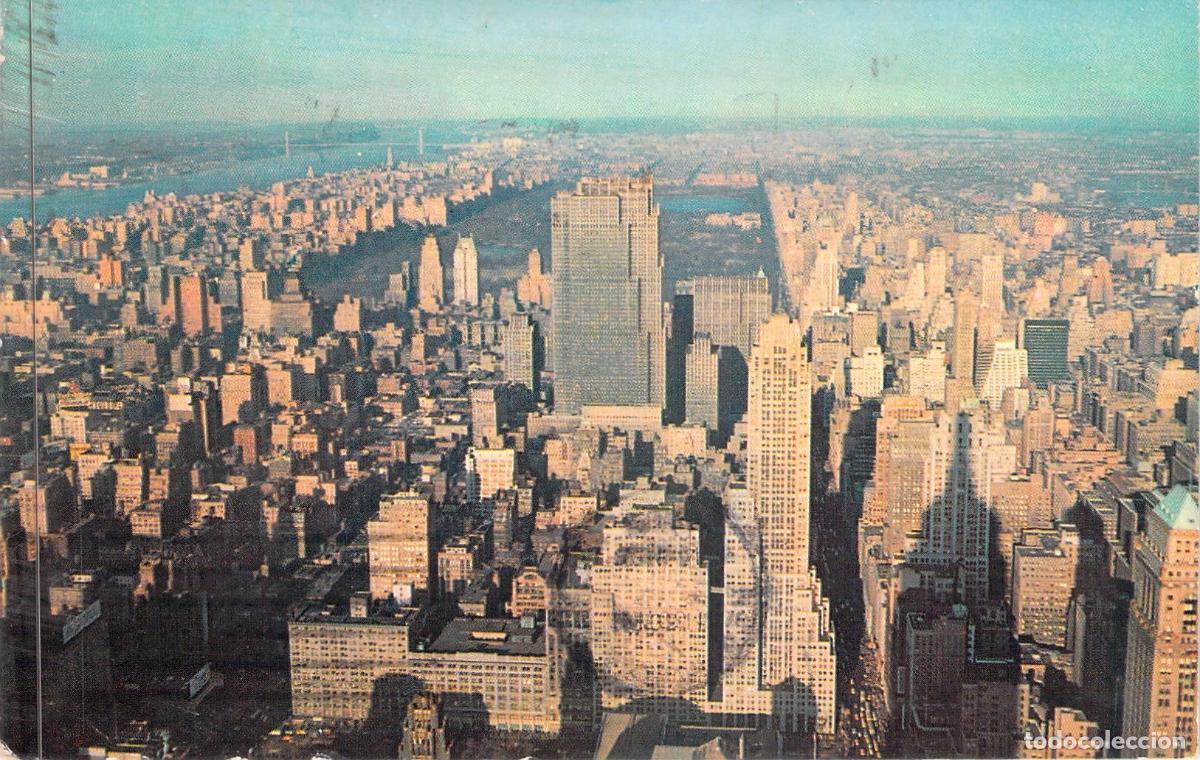 Postales: Postal de Nueva York, Vista Panor&aacute;mica desde el Empire State
