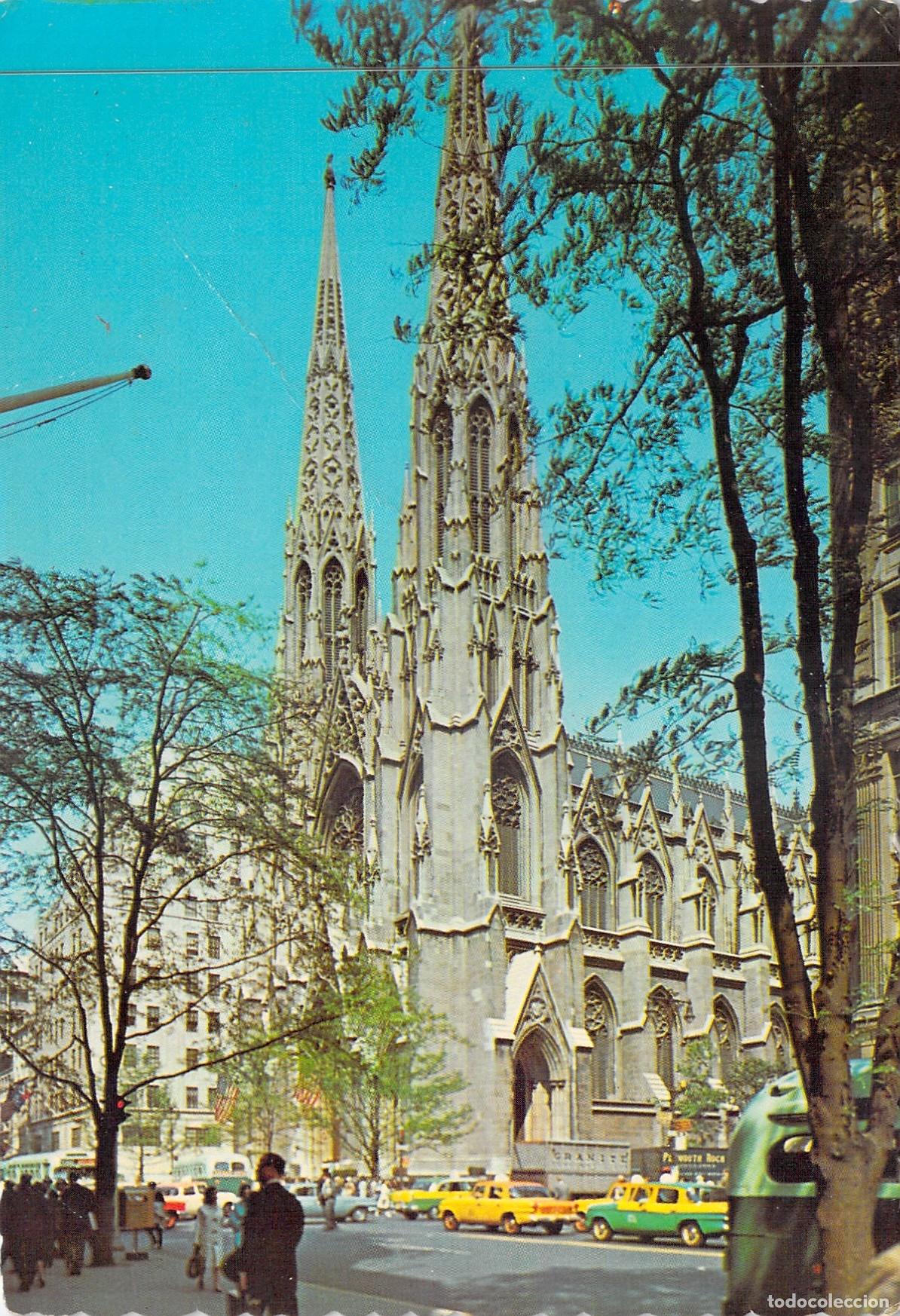 Postales: Postal de la Catedral de San Patricio en Nueva York