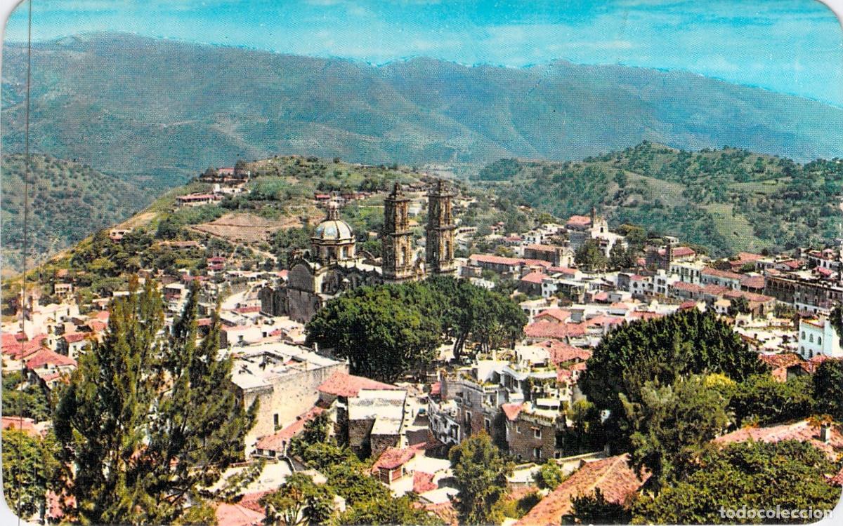 Postales: Postal de Vista Panor&aacute;mica de Taxco Guerrero M&eacute;xico