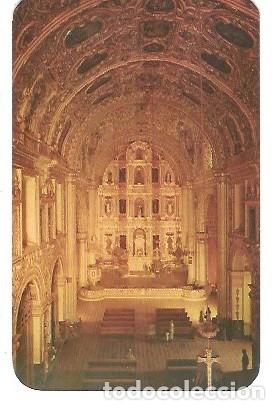 Postales: TARJETA POSTAL INTERIOR TEMPLO DE SANTO DOMINGO OAXACA MEXICO
