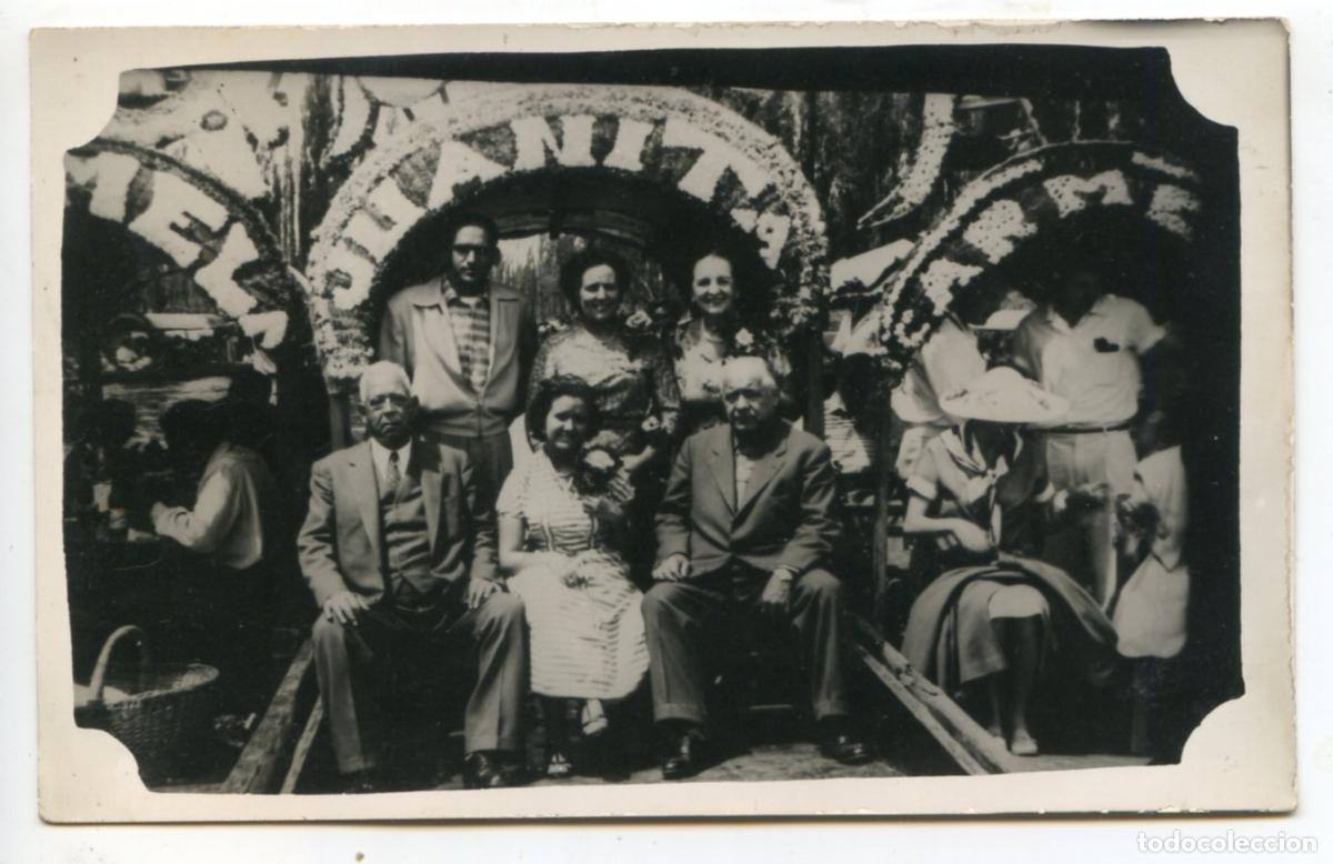 Postales: Dos postales fotogr&aacute;ficas recuerdo de Xochimilco M&eacute;xico, reverso sin imprimir