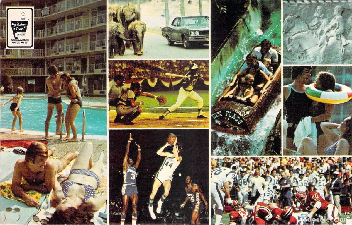 Postales: Postal de Atlanta Georgia Holiday Inn Stone Mountain y Deportes