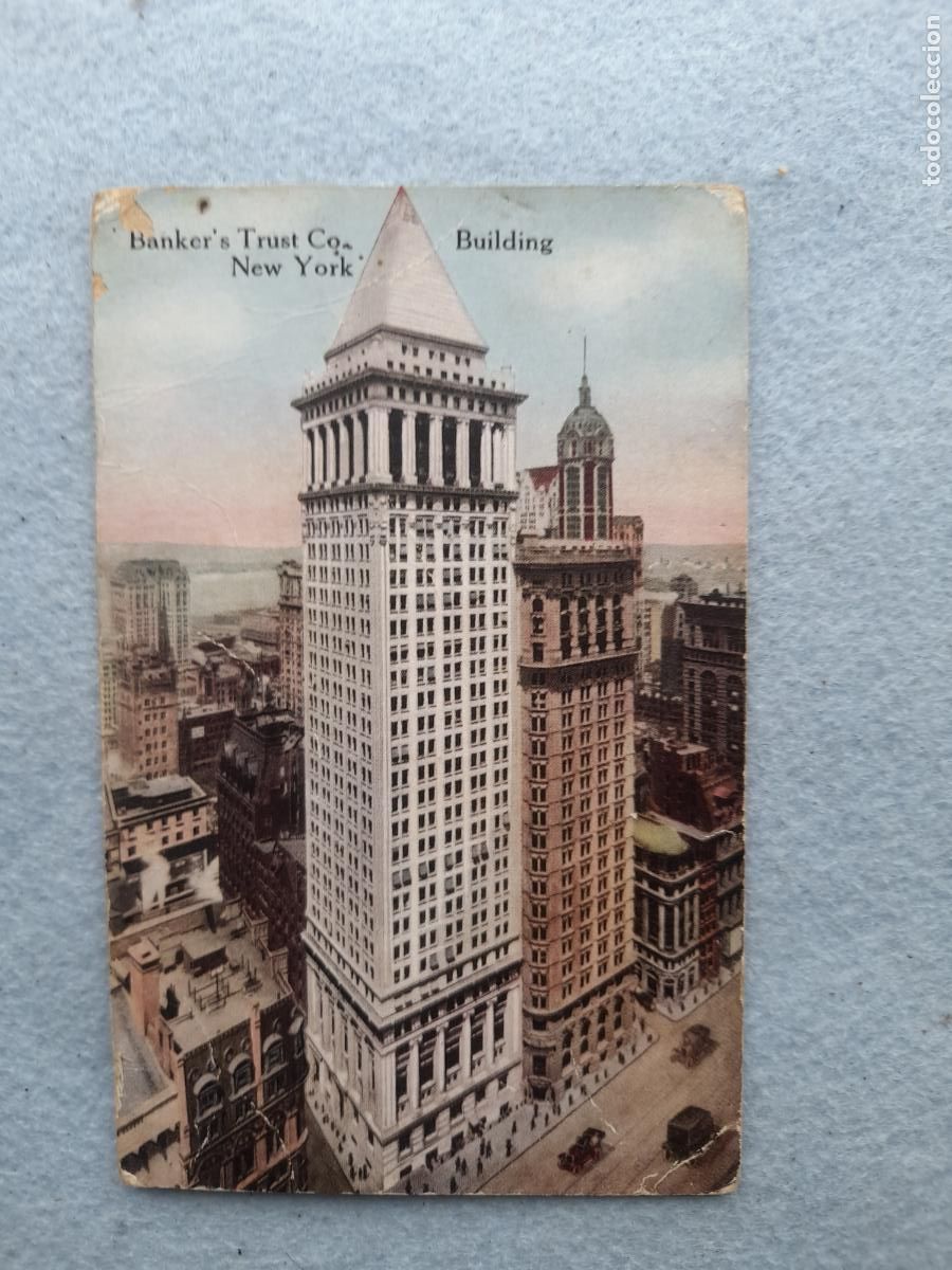 Postales: Nueva york. Edificio de la Banker&acute;s Trust Co.