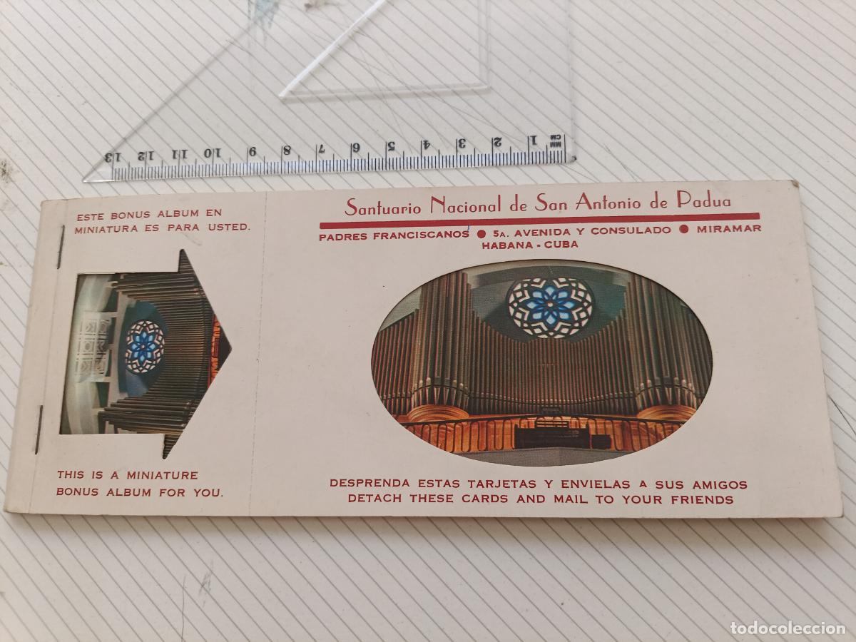 Postales: Cuba. Santuario Nacional de San Antonio de Padua. Bloc de postales