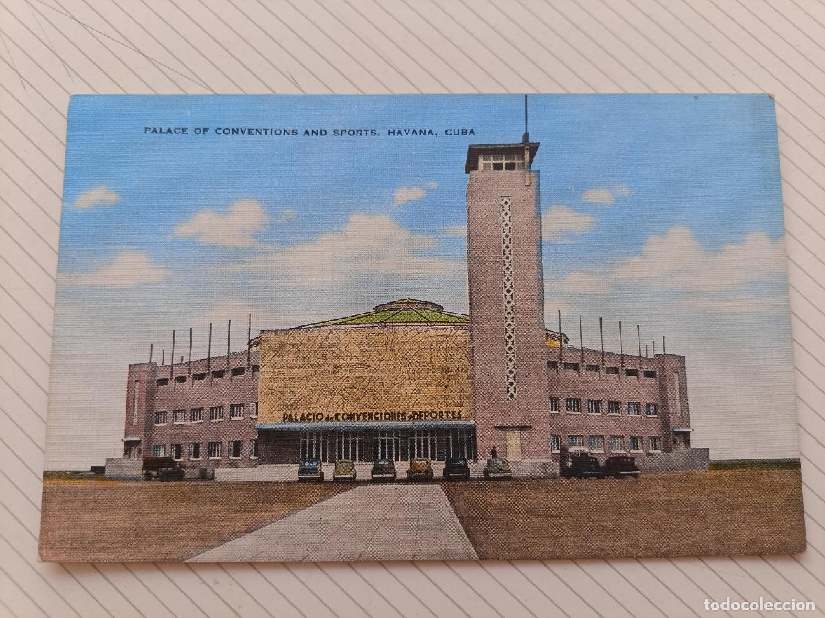 Postales: La Habana, Cuba. Palacio de convenciones y deportes
