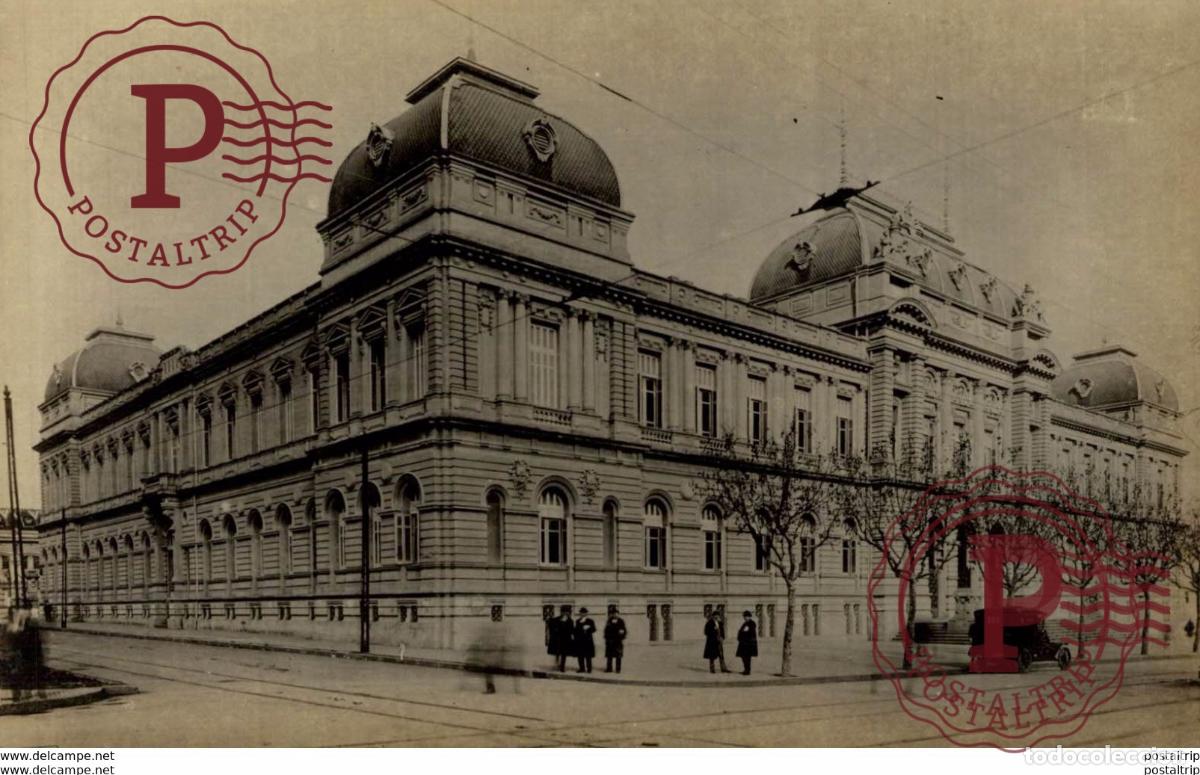 Postkarten: RPPC FOTOPOSTAL MONTEVIDEO FACULTAD DE DERECHO URUGUAY
