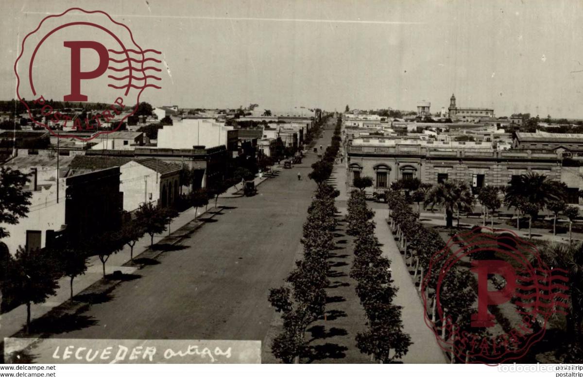 Postkarten: RPPC FOTOPOSTAL LECUEDER ANTIGAS URUGUAY