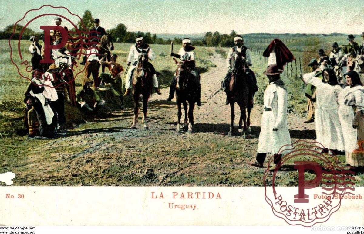 Postales: URUGUAY - LA PARTIDA