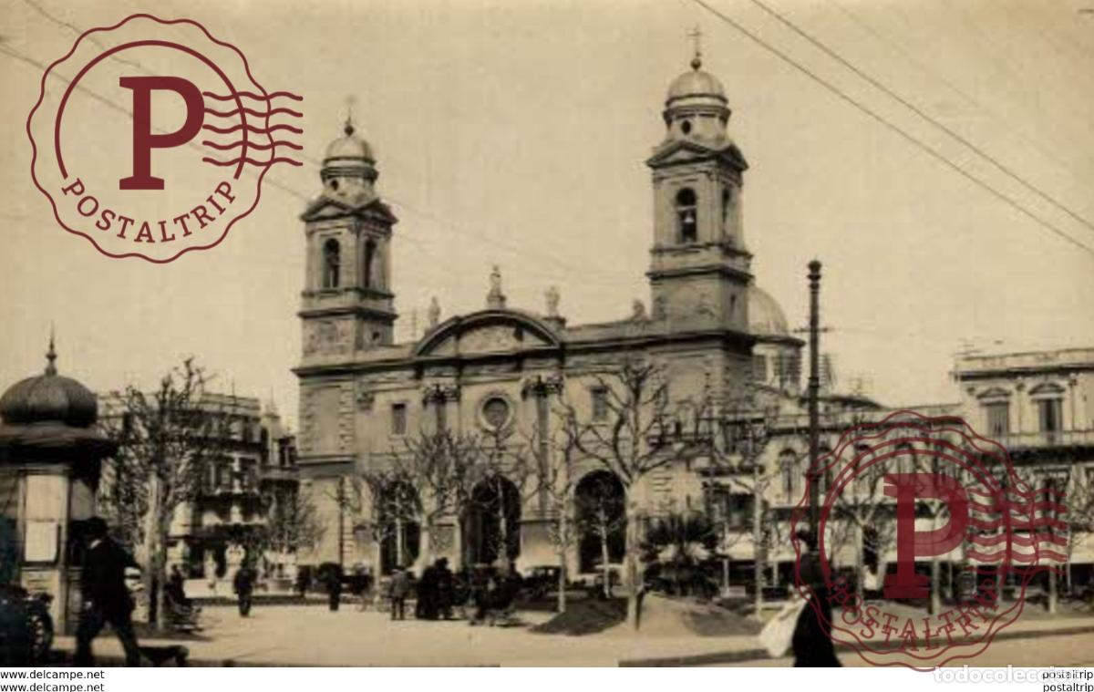 Postales: URUGUAY. MONTEVIDEO. PLAZA DE LA CONSTITUCION. FOTOGRAFICA. OFICINA MUNICIPAL DE PROPAGANDA E INFORM