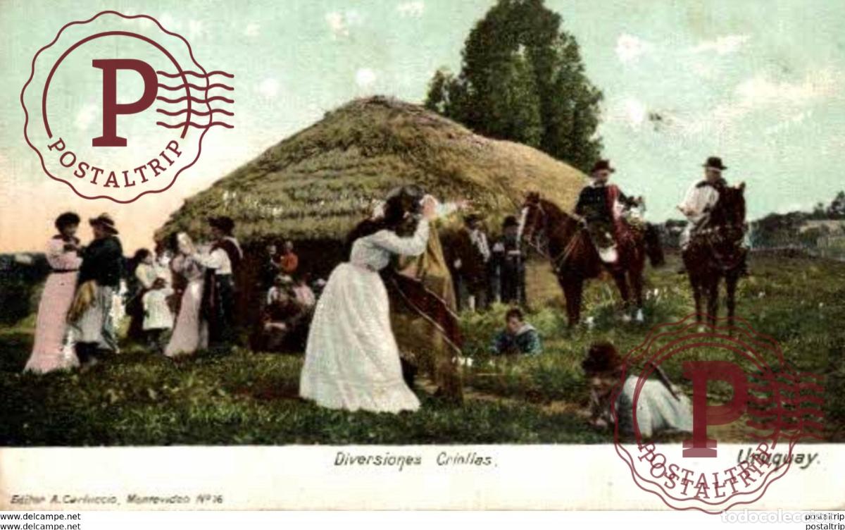 Postales: URUGUAY. DIVERSIONES CRIOLLAS