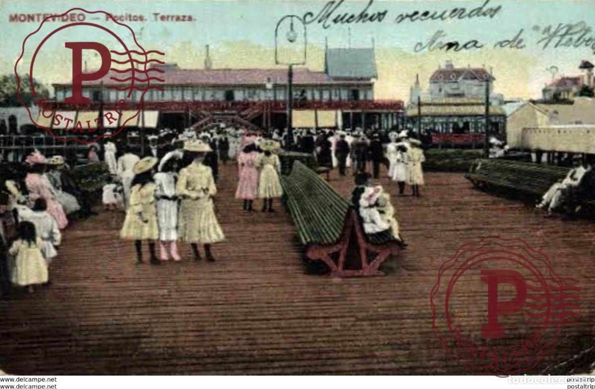 Postales: URUGUAY. MONTEVIDEO. POCITOS TERRAZA